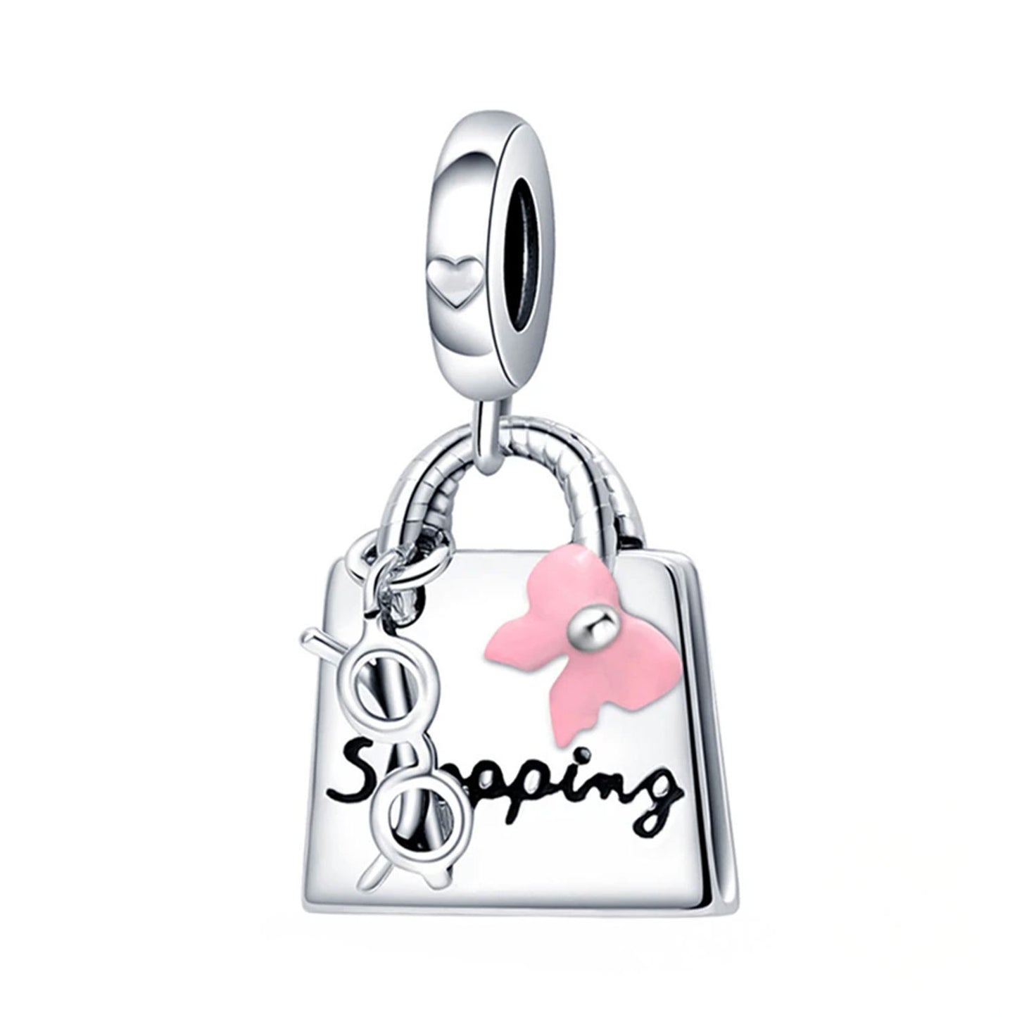 Serafinn Shopping Silver Charm