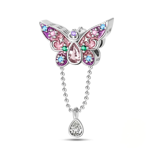 Serafinn Fancy Butterfly Life Silver Charm