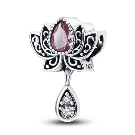 Serafinn Great Lotus Silver Charm