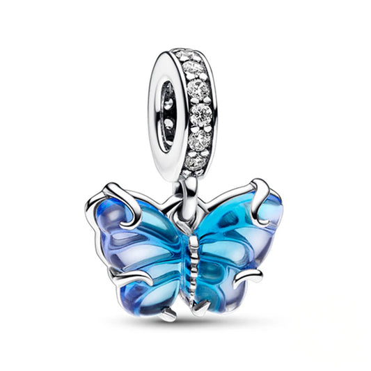 Serafinn Sky Butterfly Silver Charm