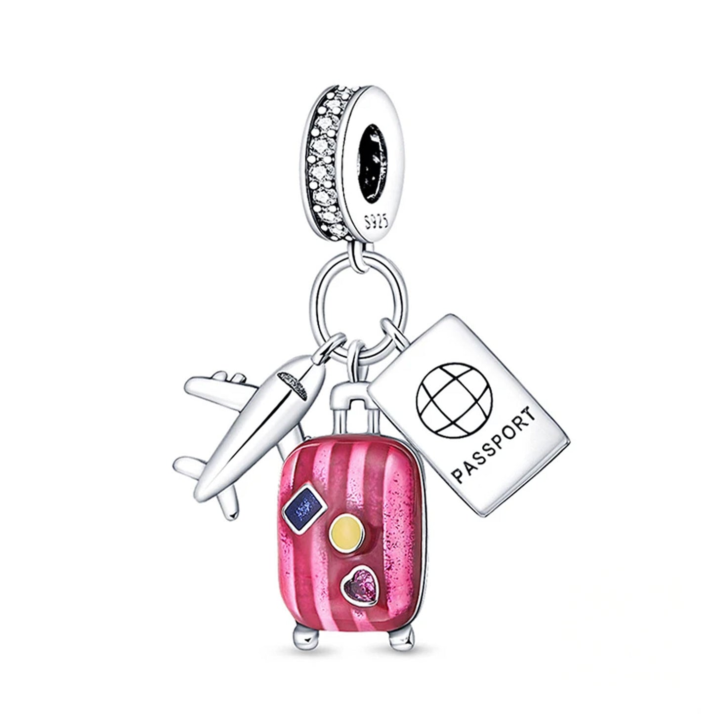 Serafinn Travel Bag Silver Charm