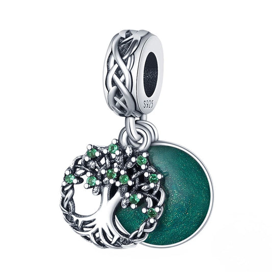 Serafinn Tree of Life Silver Charm